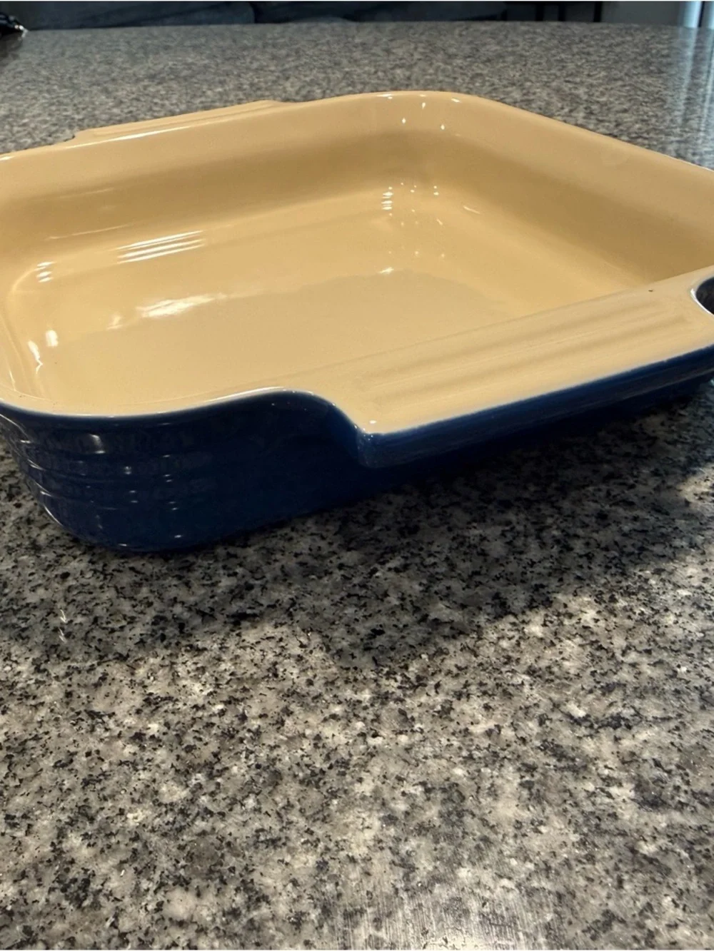 Le Creuset Marseille Blue Heritage Stoneware 9” Square Baking Dish Casserole